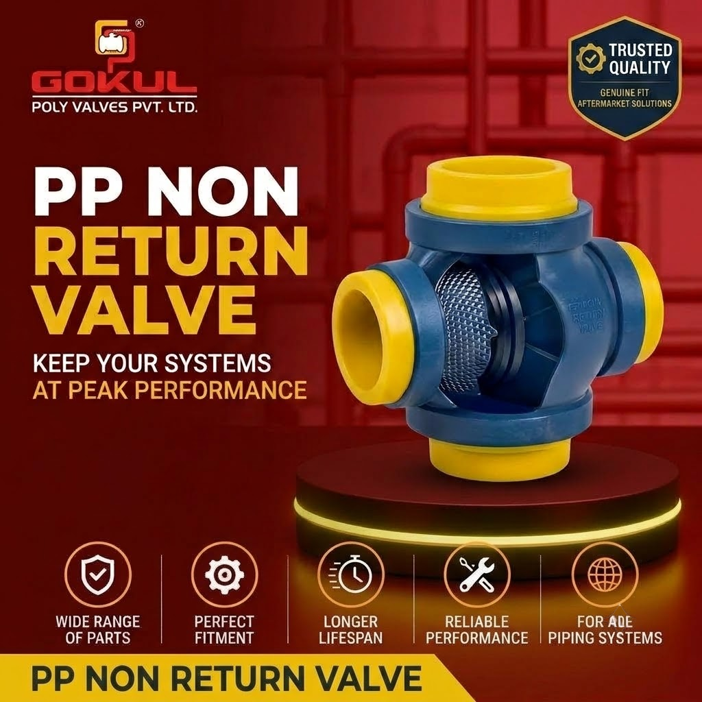 PP-Non-Return-Valve